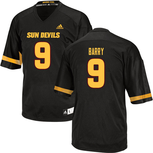 Men #9 Grayson Barry Arizona State Sun Devils College Football Jerseys Sale-Black